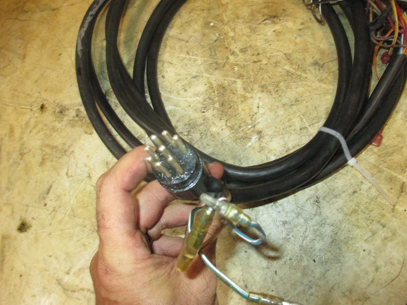 Mariner 75hp 2 Stroke outboard Mercury 8Pin Rigging Harness and Key 20ft