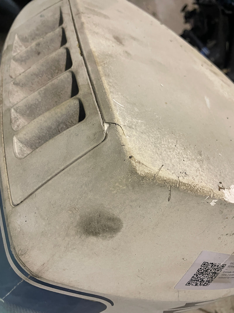 Evinrude Ocean Pro 150hp 2 stroke outboard top cowling