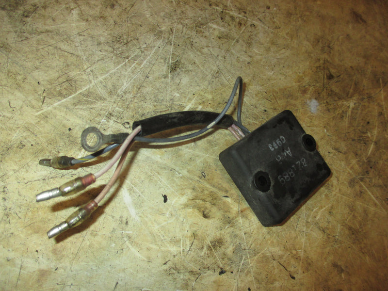 mercury 125hp 2 stroke outboard low oil warning (821889)