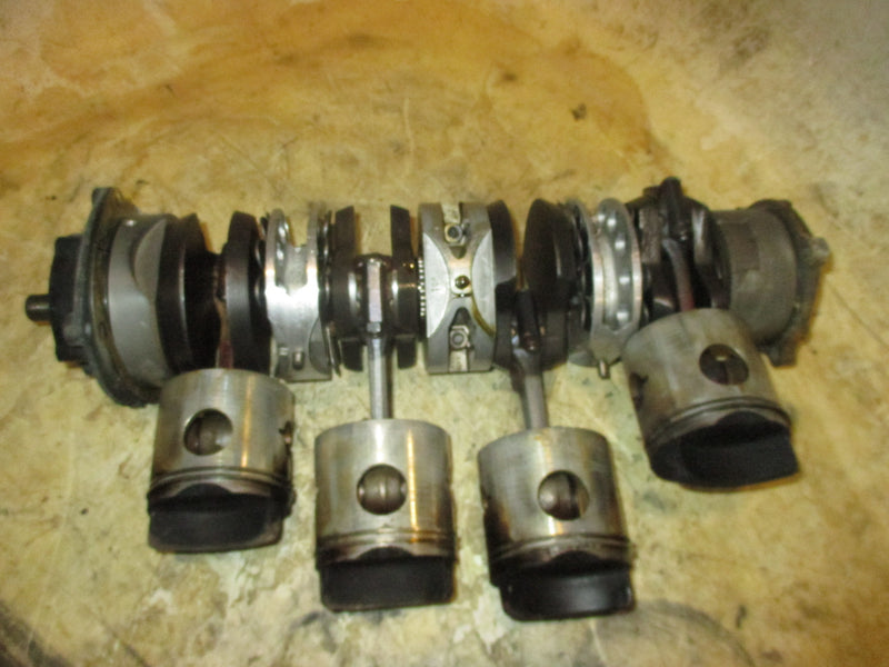 Mercury Mariner 50hp 2 stroke outboard Crankshaft and Pistons (440-348)