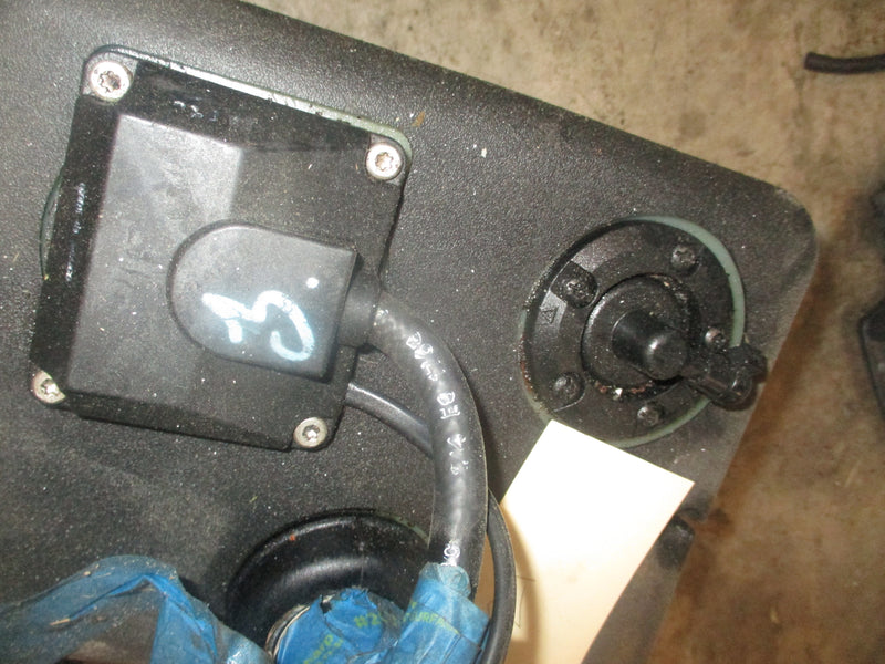 Johnson Evinrude outboard BRP style remote oil tank (dual hose) #4