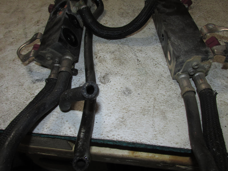 Mercury Optimax 225hp Pro XS 2 Stroke Outboard Fuel Rail and Injector Set (Parts)