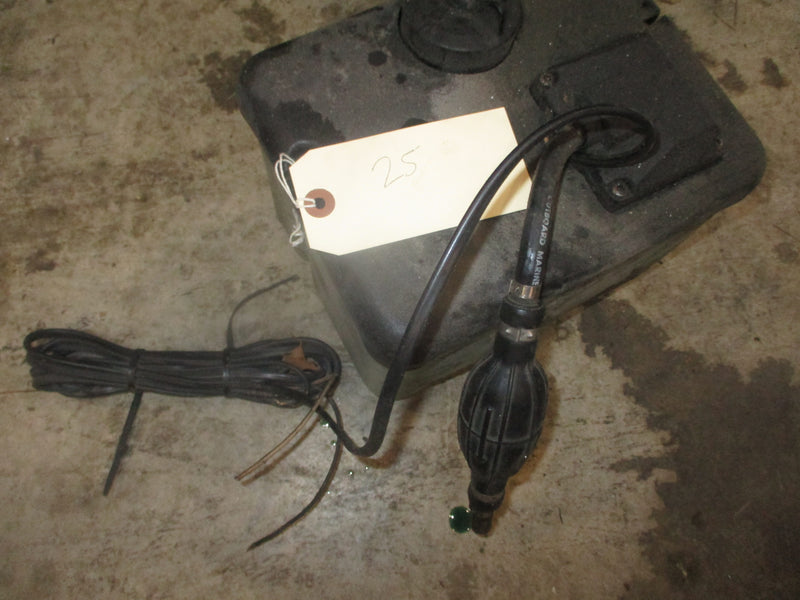 Johnson Evinrude outboard OMC style remote oil tank (single hose) CUT WIRES