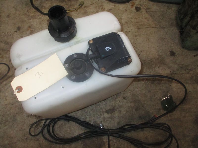 Johnson Evinrude outboard BRP style remote oil tank (single hose) #5
