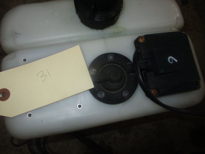 Johnson Evinrude outboard BRP style remote oil tank (single hose) #5
