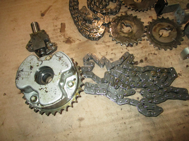 Suzuki DF300 300hp outboard timing chain tensioner and guides (12810-93J00)