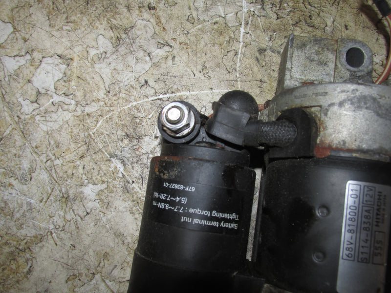 Yamaha 90hp 4 Stroke Outboard Starter (68V-81800-01)