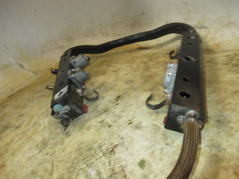 mercury optimax 200hp outboard fuel rail set with injectors