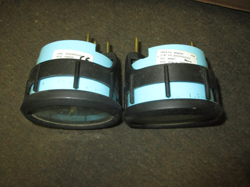Faria Tachometer and Speedometer Gauge Set (foggy screen)
