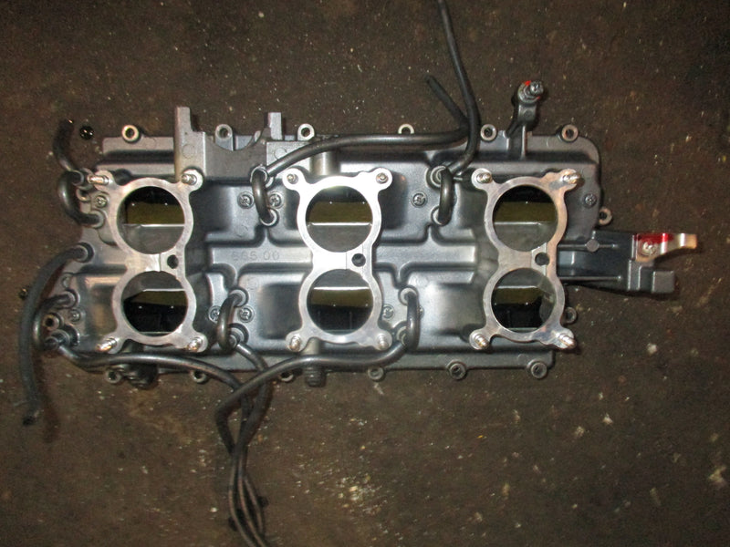 Yamaha 150hp 2 stroke outboard intake manifold w/ reeds (6G5-13641-00-94)