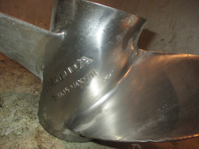 Honda stainless steel Propellor (3x15 1/4x17R)