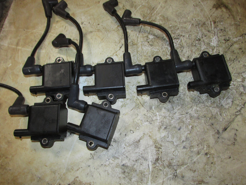 Mercury 225hp optimax 3.0L DFI 2 Stroke Outboard Ignition Coil Set of 6 (856991)