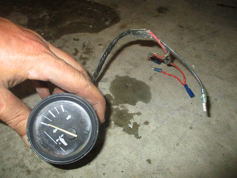 Outboard trim gauge