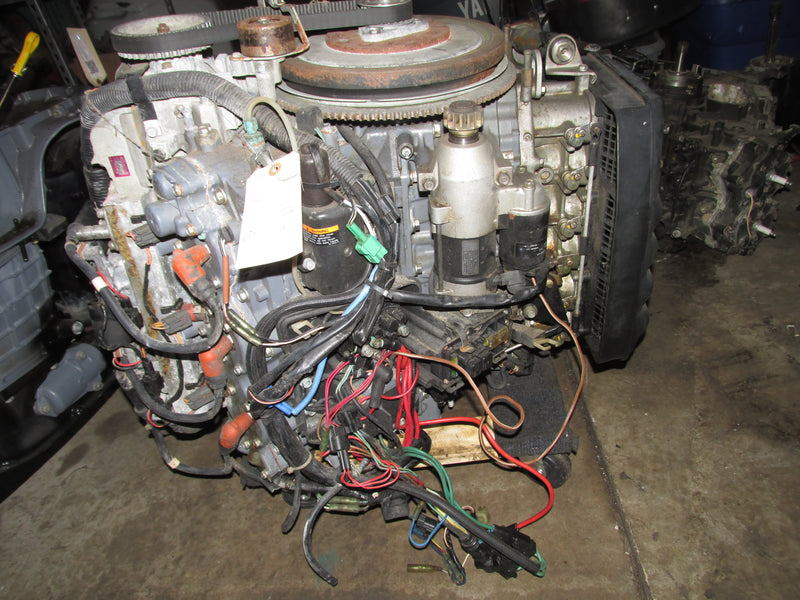 Yamaha 200hp HPDI 2 Stroke Outboard Dressed Crankcase Powerhead (Parts)