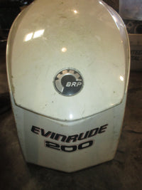 Load image into Gallery viewer, Evinrude ETEC 200hp 2 stroke outboard Top Cowling
