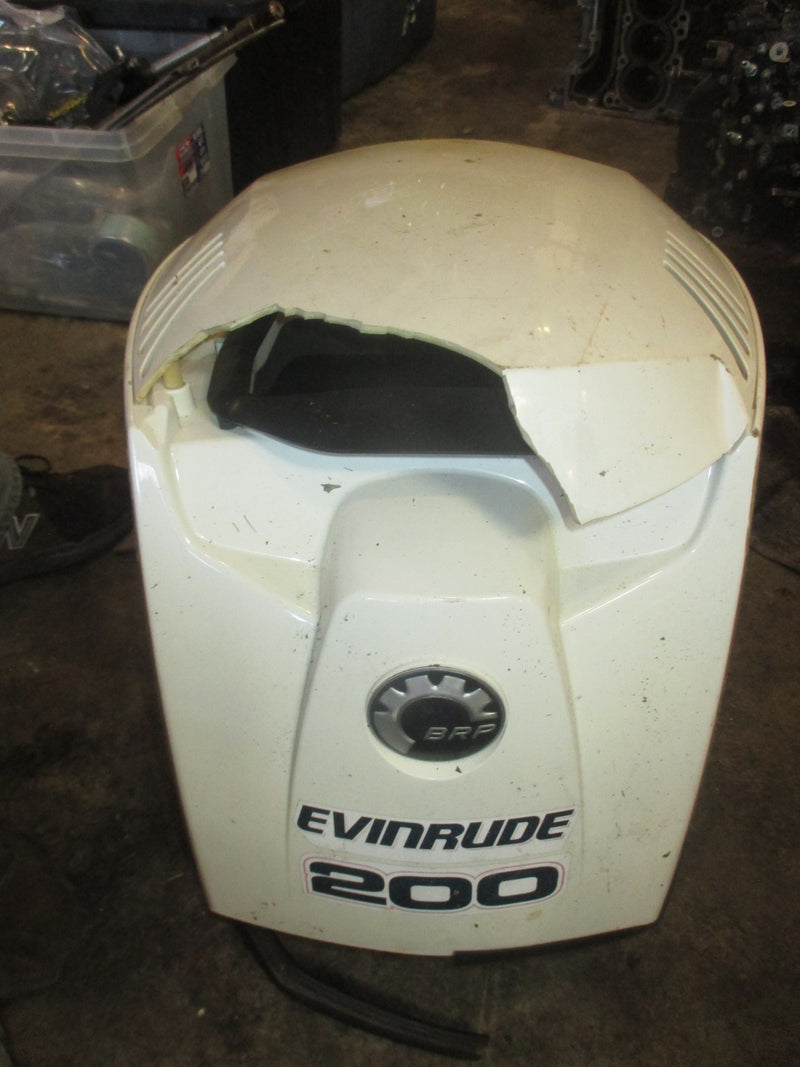 Evinrude ETEC 200hp 2 stroke outboard Top Cowling