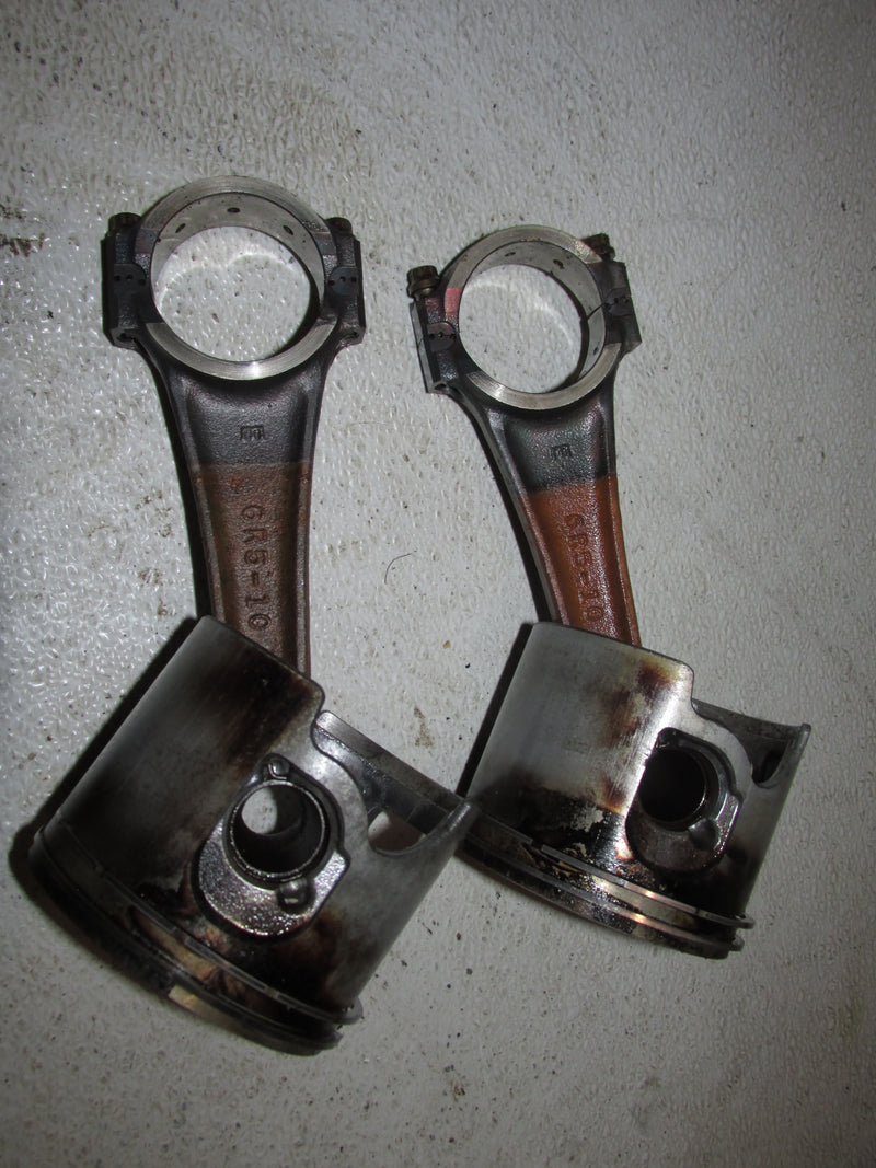 Yamaha 150hp HPDI 2 Stroke Outboard Port Piston and Rod Set of 2 (68F-01)