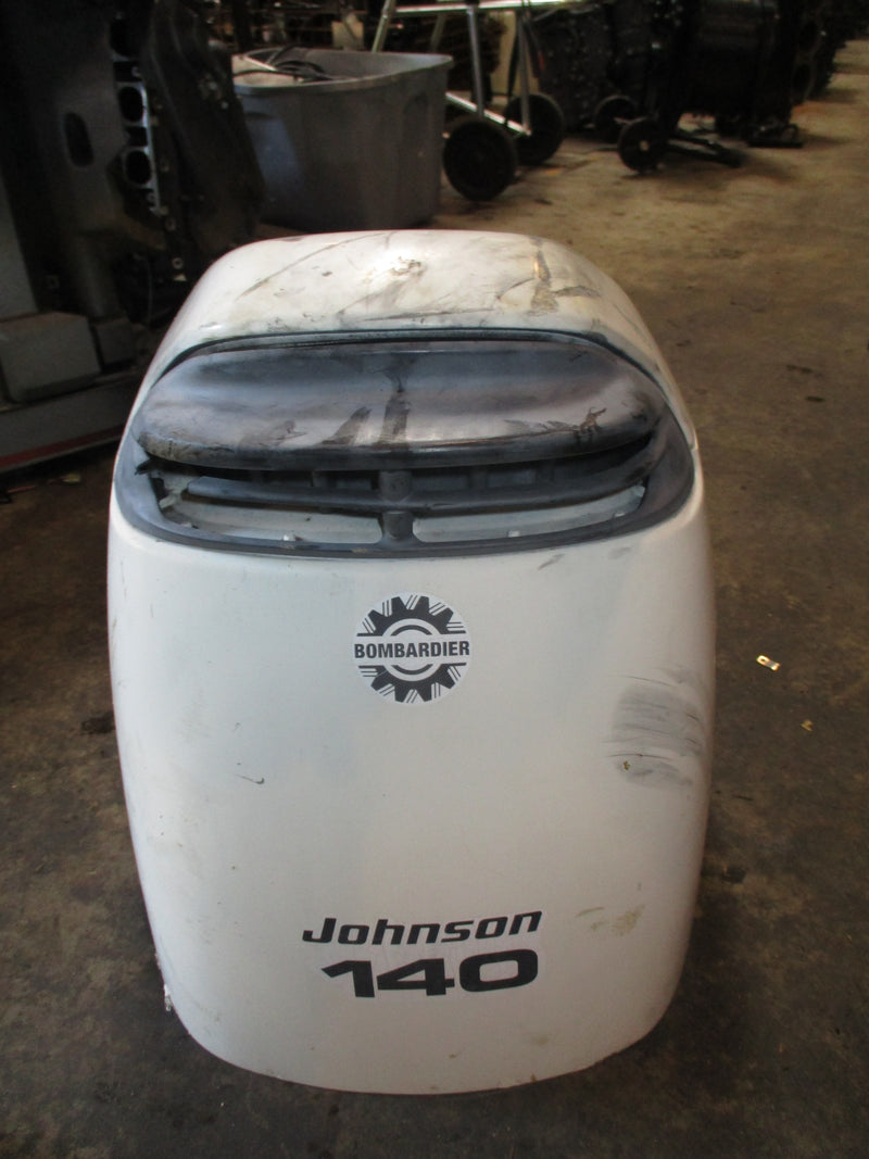 Johnson 140hp 4 stroke outboard top cowling