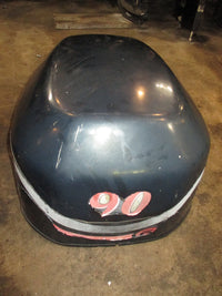 Load image into Gallery viewer, Evinrude Ficht 90hp 2 stroke outboard top cowling
