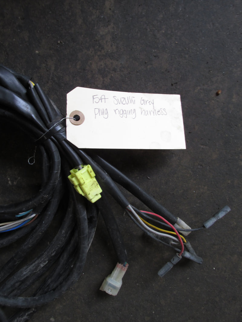 Suzuki Outboard 15FT Gray plug rigging harness/Wiring harness