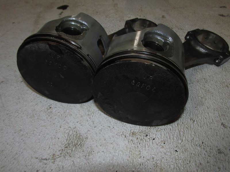 Yamaha 200hp HPDI 2 Stroke Outboard Port piston and rod set of 2 (68F-00)