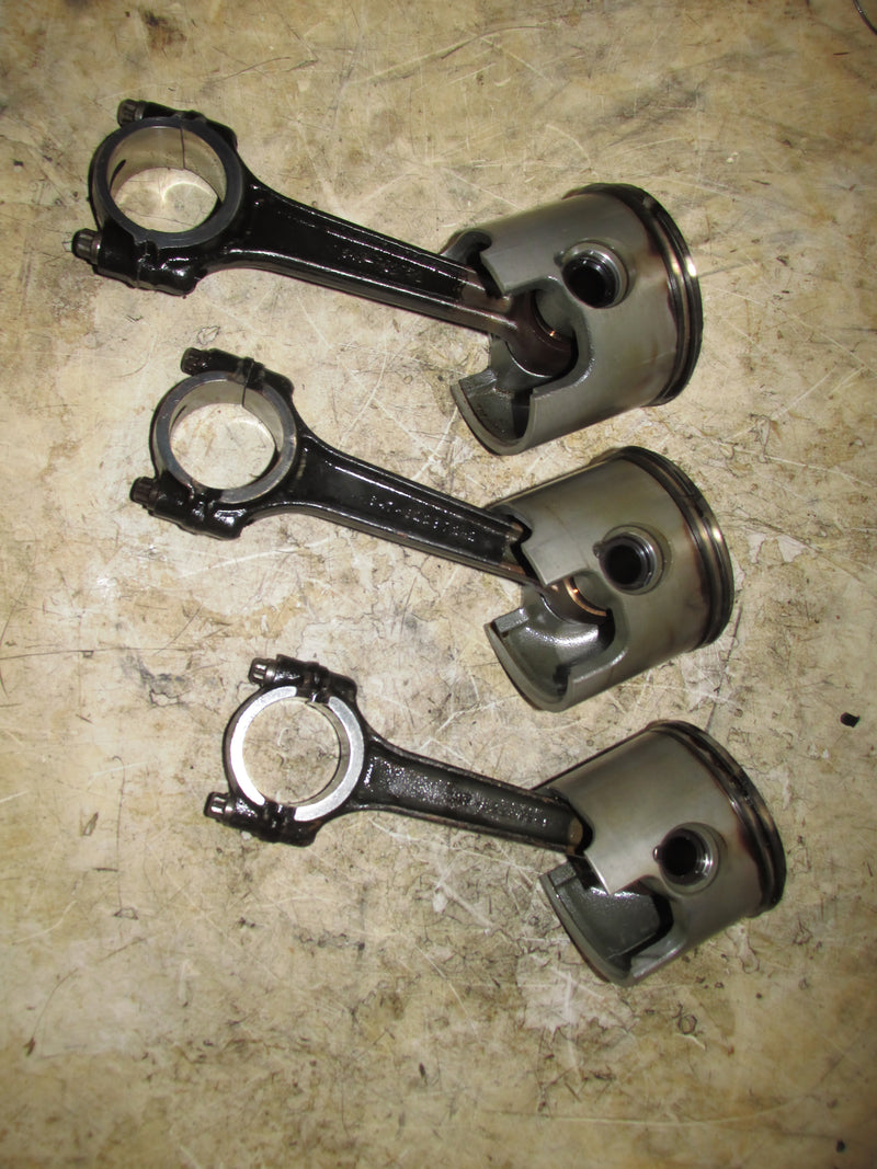 Mercury 225hp Optimax 2 stroke outboard Starboard piston and rod set of 3