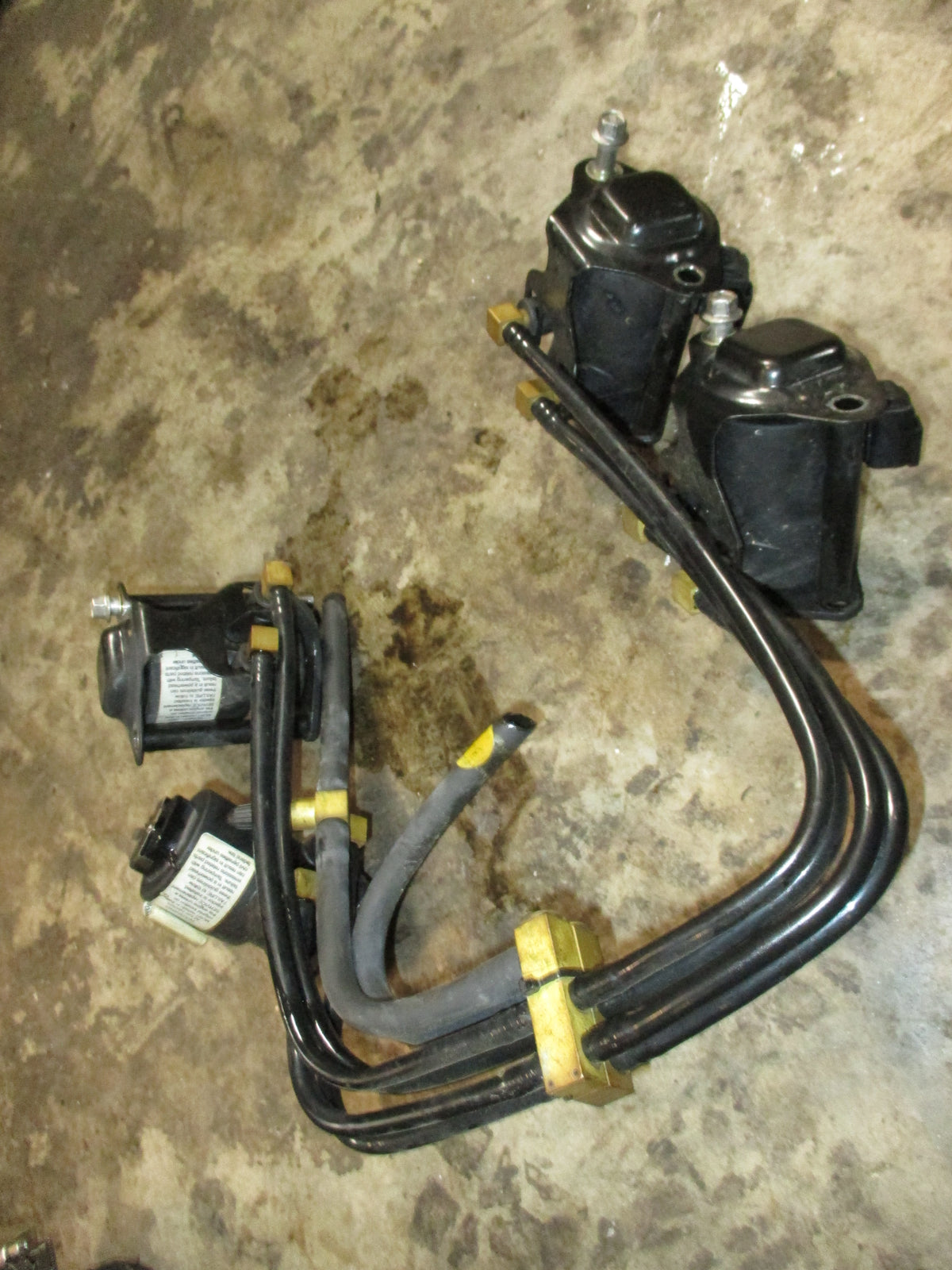 Evinrude Ficht 90hp 2 stroke outboard fuel injector set (5000595 ...