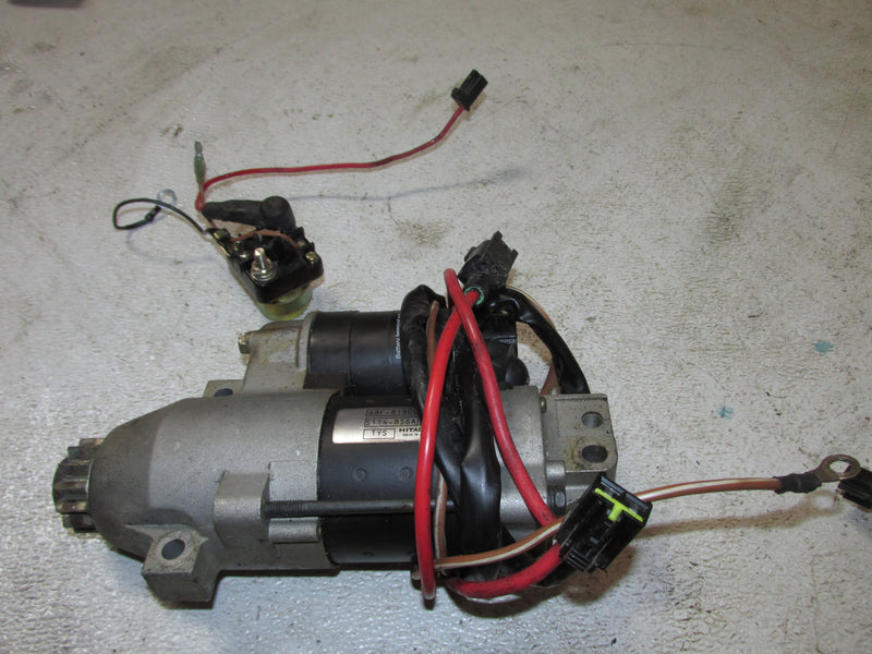 Yamaha 200hp HPDI 2 Stroke Outboard Starter and relay (68F-81800-01)
