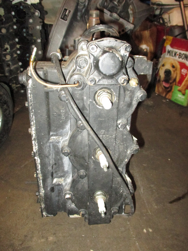 Johnson 60hp 2 stroke outboard crankcase powerhead