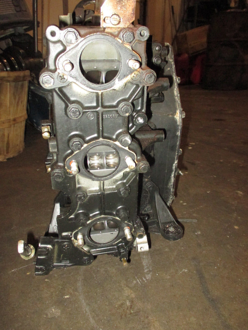 Johnson 60hp 2 stroke outboard crankcase powerhead