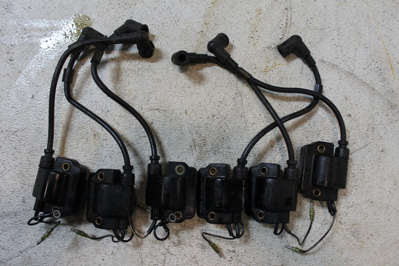 Yamaha 175HP 2 Stroke Outboard Ignition Coil Set (6E5-85570-11-00)