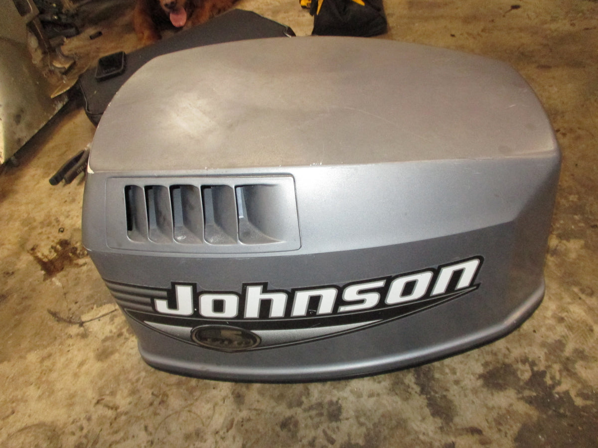 Johnson 90hp 2 stroke outboard top cowling