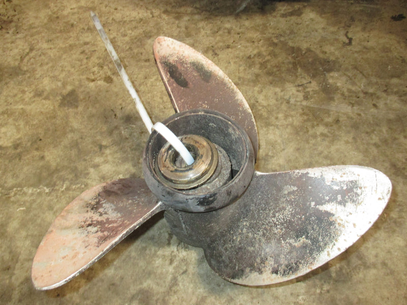 Johnson 90hp 2 stroke outboard aluminum prop (14x19)