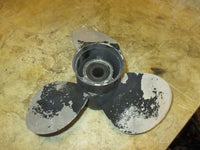 Load image into Gallery viewer, Yamaha 40hp 2 Stroke outboard Aluminum Propeller 11 3/4 x 10
