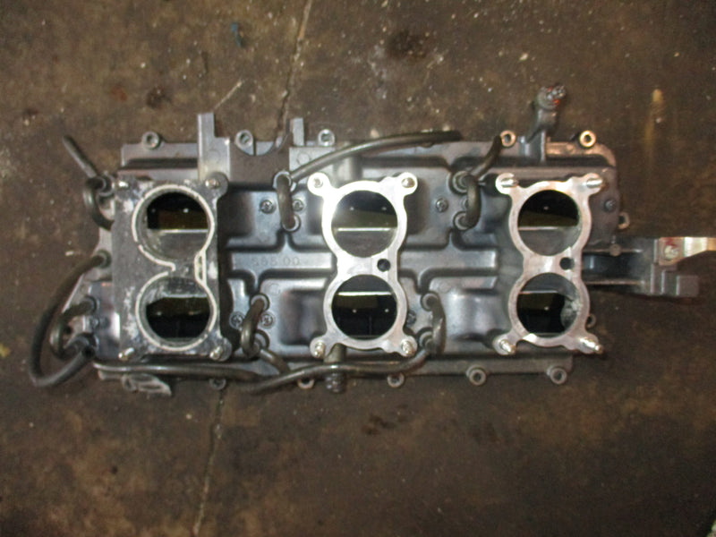 Yamaha 150hp 2 stroke outboard intake manifold with reeds (6G5-13641-00-94)