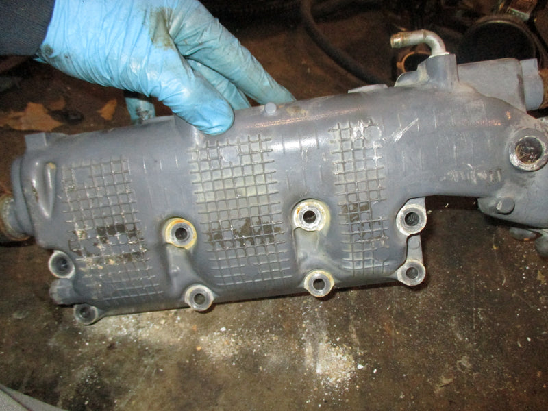 Honda BF250 outboard starboard exhaust manifold (18110-ZVL-000ZA)