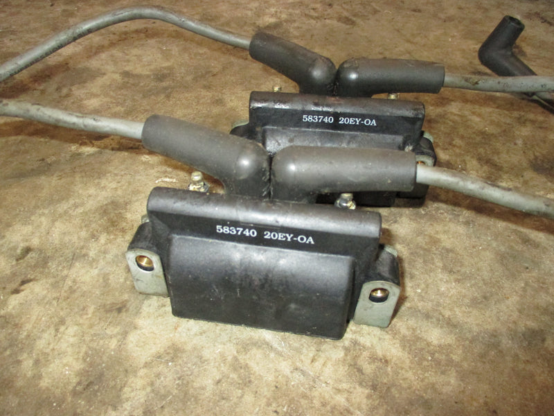 Johnson 90hp 2 stroke outboard dual ignition coil set (583740)