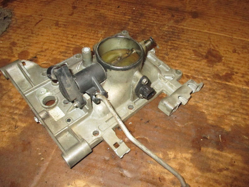 Evinrude Etec 50hp 2 stroke outboard throttle body and sensor (5006454)