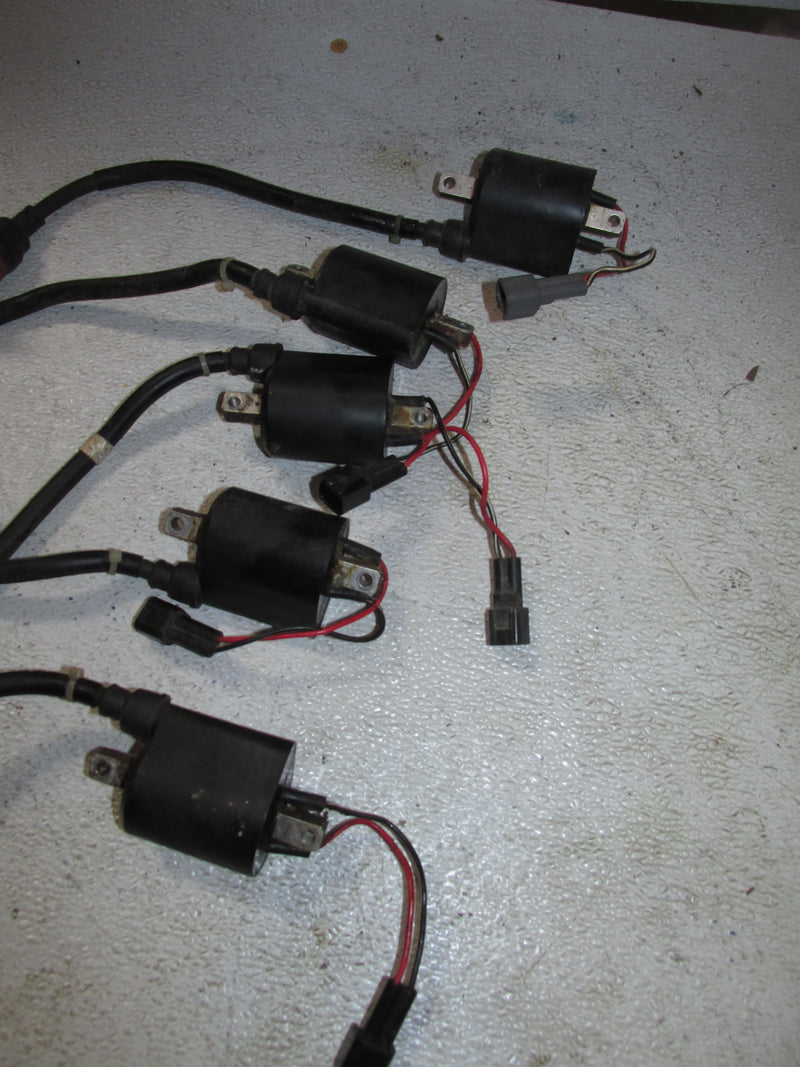 Yamaha 200hp HPDI 2 Stroke Outboard Ignition coil set of 5 (68F-82310-00-00)