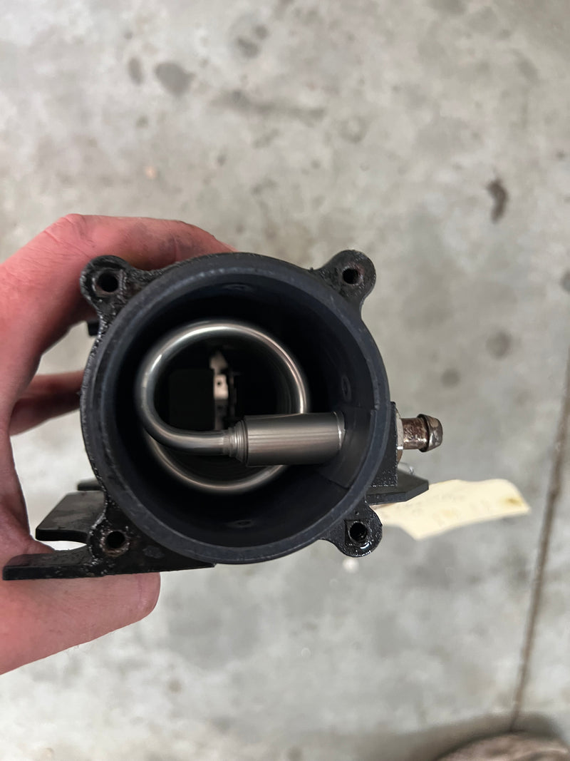 Evinrude Etec 2 stroke outboard VST top and canister