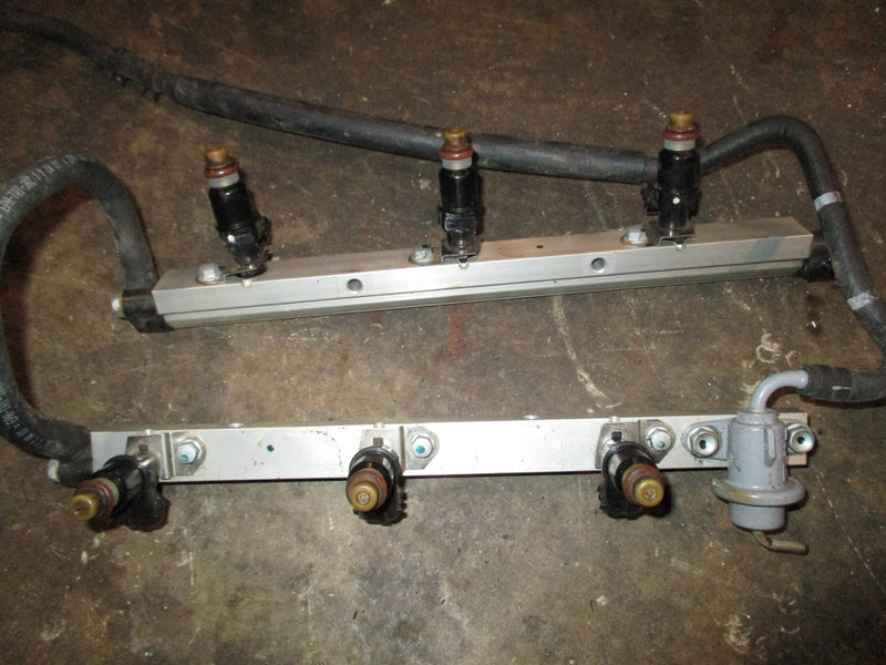 Honda BF250 outboard fuel rail and injector set (16620-ZY3-A00)(16450-ZY6-003)