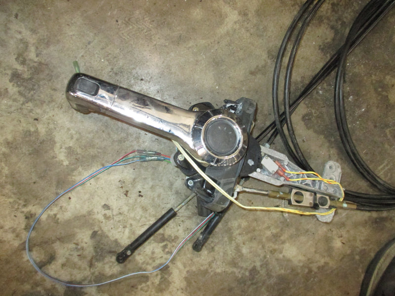 Johnson 90hp 2 stroke outboard aftermarket control box with 14ft cables