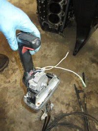 Load image into Gallery viewer, Johnson 90hp 2 stroke outboard aftermarket control box with 14ft cables
