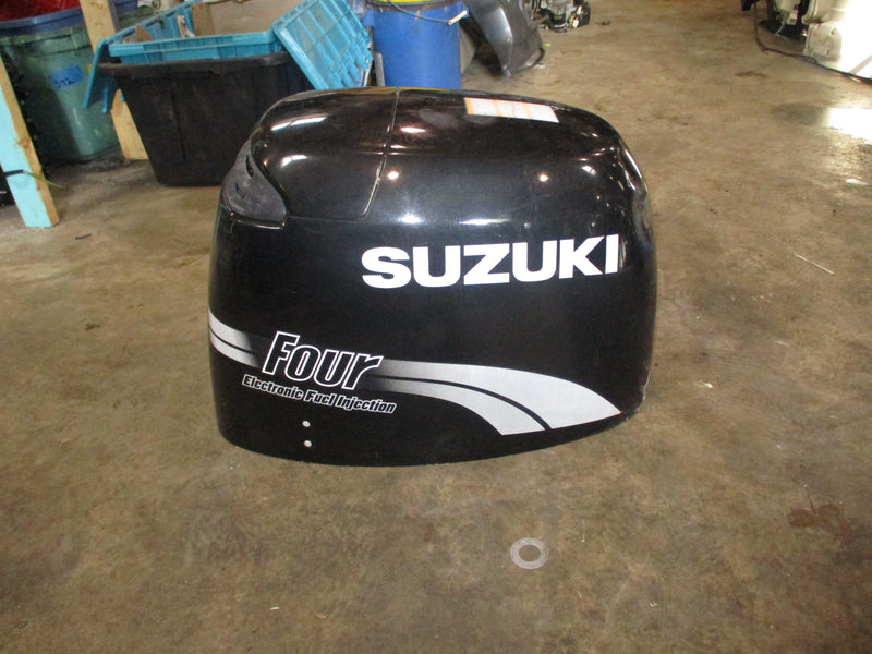 Suzuki DF90 outboard top cowling