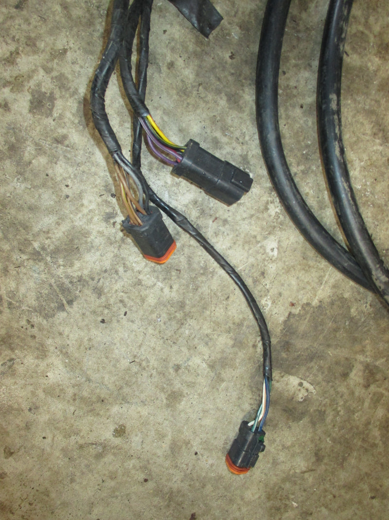 Johnson 90hp 2 stroke outboard 10ft BRP wiring rigging harness