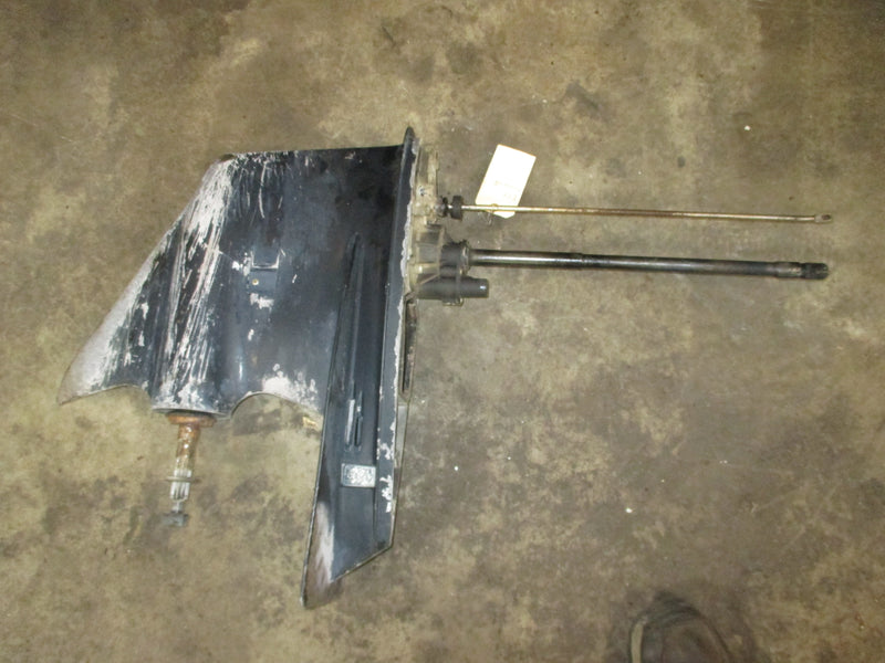 Evinrude 115hp 2 stroke 60 degree outboard 20 inch lower unit