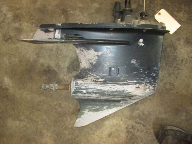 Evinrude 115hp 2 stroke 60 degree outboard 20 inch lower unit