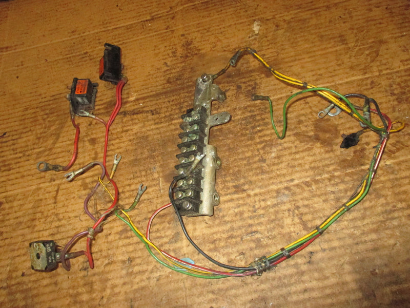 Force 85hp 2 stroke outboard wiring harness w breaker/ junction box (F616744)