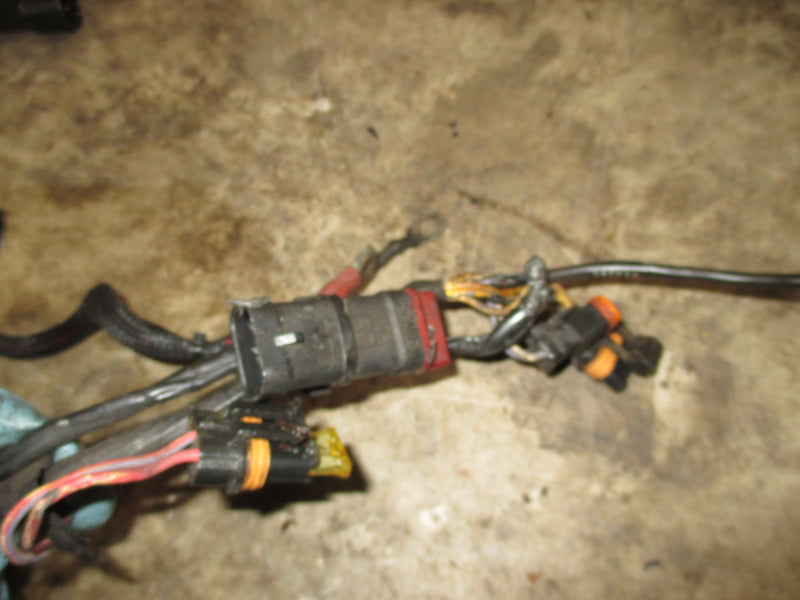Evinrude 115hp 2 stroke 60 degree outboard engine wiring harness w/ trim relays