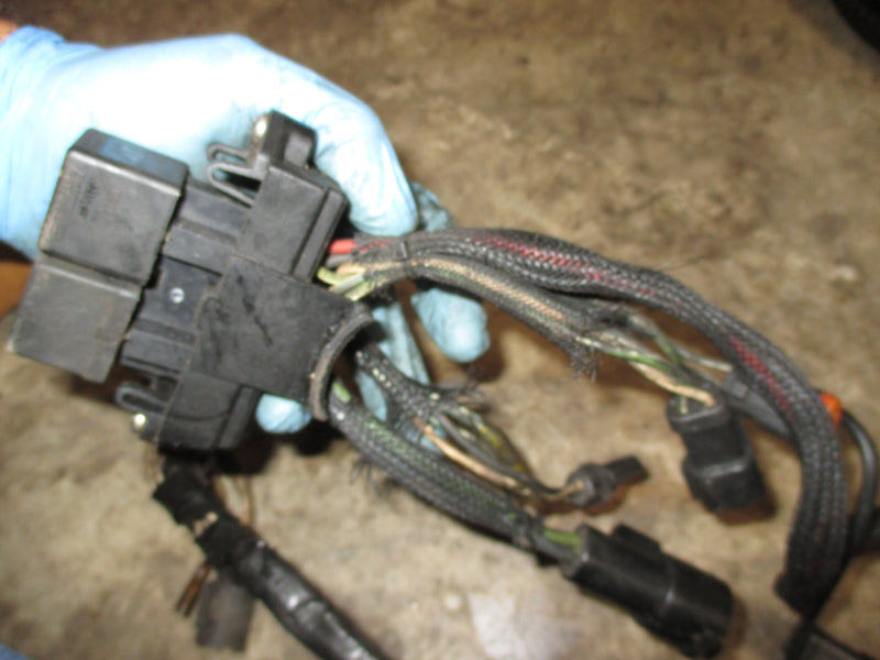Evinrude 115hp 2 stroke 60 degree outboard engine wiring harness w/ trim relays